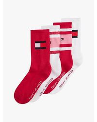 Tommy Hilfiger - 4 Pack Flag Socks - Lyst