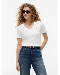 Tommy Hilfiger - Slim V-Neck T-Shirt - Lyst