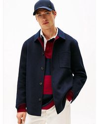 Tommy Hilfiger - Smart Casual Shirtjack Van Wolmix - Lyst