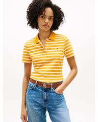 Tommy Hilfiger - 1985 Slim Fit Pique Polo Shirt - Lyst