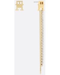 Tommy Hilfiger - Th Monogram Crystal-Embellished-Plated Earrings - Lyst