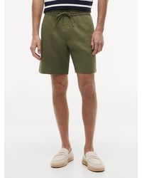 Tommy Hilfiger - Dover Linen Blend Regular Fit Chino Shorts - Lyst