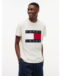 Tommy Hilfiger - Flag Badge Crew Neck T-Shirt - Lyst