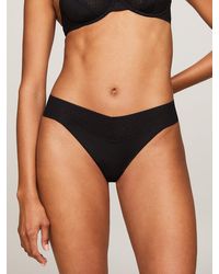 Tommy Hilfiger - Th Monogram Lace Thong - Lyst