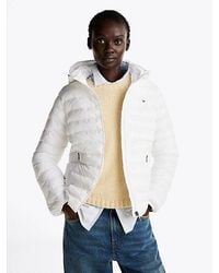 Tommy Hilfiger - Waterafstotend Gewatteerd Jack - Lyst