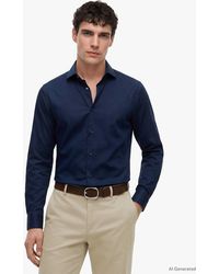 Tommy Hilfiger - Camicia New York Label Slim Fit - Lyst