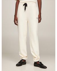Tommy Hilfiger - Th Monogram Textured Tapered Joggers - Lyst