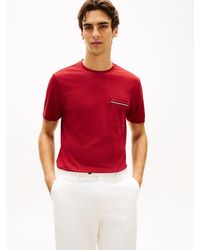 Tommy Hilfiger - Global Stripe Pocket Pique Jersey T-Shirt - Lyst