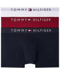 Tommy Hilfiger - 3-pack Th Original Logo Waistband Trunks - Lyst