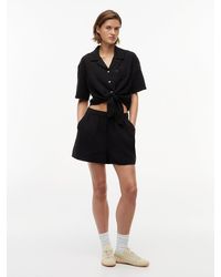 Tommy Hilfiger - Crinkle Textured Relaxed Shorts - Lyst