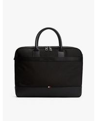 Tommy Hilfiger - Laptoptas Met Metalen Logo - Lyst