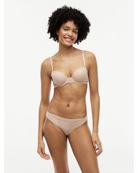 Tommy Hilfiger - Lace Trim Balconette Underwired Bra - Lyst