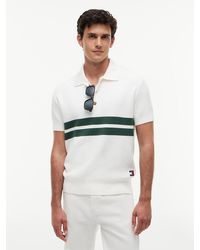 Tommy Hilfiger - Tommy Badge Regular Fit Knit Polo Shirt - Lyst
