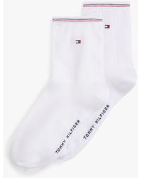 Tommy Hilfiger - 2-Pack Shiny Short Socks - Lyst