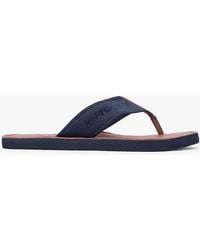 Tommy Hilfiger - Jacquard Logo Flip-Flops - Lyst