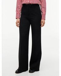 Tommy Hilfiger - Straight Wide Leg Tuxedo Trousers - Lyst