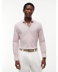 Tommy Hilfiger - New York Label Th Flex Slim Fit Stripe Shirt - Lyst