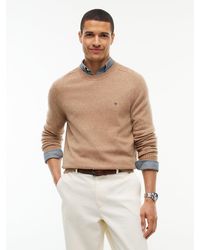 Tommy Hilfiger - Pure Lambswool Crew Neck Jumper - Lyst