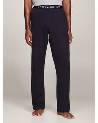 Tommy Hilfiger - Logo Waistband Trousers - Lyst