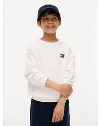 Tommy Hilfiger - Flag Logo Terry Sweatshirt - Lyst