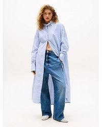 Tommy Hilfiger - Camisa Larga Oversize The Runway Collection - Lyst