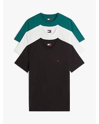 Tommy Hilfiger - 3-Pack Tommy Flag Extra Slim T-Shirts - Lyst