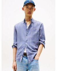 Tommy Hilfiger - Kariertes Regular Fit Hemd Aus Twill - Lyst