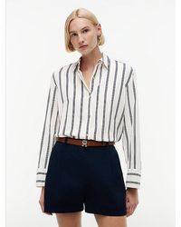 Tommy Hilfiger - Relaxed Fit-Tone Button Stripe Shirt - Lyst