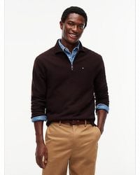 Tommy Hilfiger - Relaxed Milano Polo Collar Jumper - Lyst