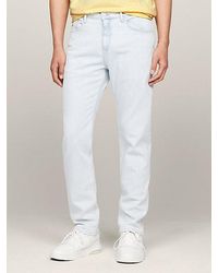 Tommy Hilfiger - Ethan Relaxed Straight Jeans Met Light Wash - Lyst