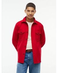 Tommy Hilfiger - Relaxed Fit Wool Blend Shirt - Lyst