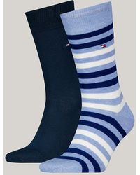 Tommy Hilfiger - 2-pack Duo Stripe Socks - Lyst