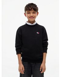 Tommy Hilfiger - Flag Logo Terry Sweatshirt - Lyst
