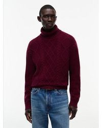 Tommy Hilfiger - New York Label Wool Blend Jumper With Cashmere - Lyst