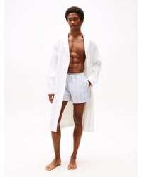 Tommy Hilfiger - Peignoir De Bain Original À Texture Alvéolée - Lyst