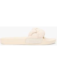 Tommy Hilfiger - Embossed Braided Strap Slides - Lyst