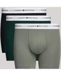 Tommy Hilfiger - 3-pack Signature Logo Waistband Boxer Shorts - Lyst