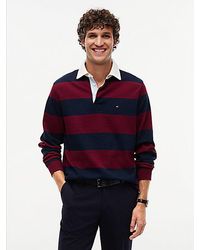Tommy Hilfiger - Rugby Stripe Jersey Sweatshirt - Lyst