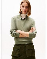 Tommy Hilfiger - Pure Wool Polo Jumper - Lyst