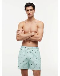 Tommy Hilfiger - Ithaca Embroidery Mid Length Swim Shorts - Lyst