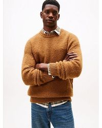 Tommy Hilfiger - Trui Met Ronde Hals Van Alpaca-Wolmix - Lyst