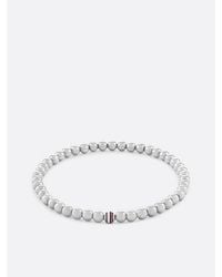 Tommy Hilfiger - Stainless Steel Signature Bead Bracelet - Lyst