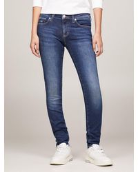 Tommy Hilfiger - Sophie Low Rise Skinny Faded Jeans - Lyst