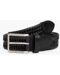 Tommy Hilfiger - Cintura Intrecciata Con Fibbia Quadrata - Lyst