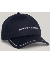 Tommy Hilfiger - Casquette à logo en coton doux - Lyst