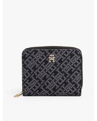 Tommy Hilfiger - Cartera Hilfiger Icon Con Logo Y Cremallera - Lyst