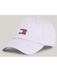 Tommy Hilfiger - Denim-Baseball-Cap mit aufgesticktem Logo - Lyst