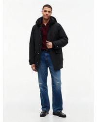 Tommy Hilfiger - Logo Patch Down Hooded Rockie Parka - Lyst