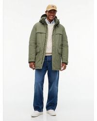 Tommy Hilfiger - Tommy Jeans Relaxed Water Resistant Padded Hooded Parka - Lyst