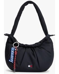 Tommy Hilfiger - Multi Charm Drawstring Shoulder Bag - Lyst